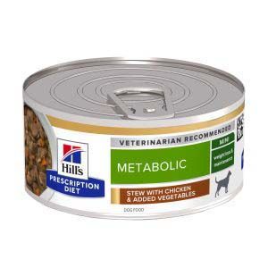 HILL'S PRESCRIPTION DIET METABOLIC PERRO ADULTO CON POLLO Y VERDURASL 156g
