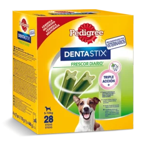 PEDIGREE DENTASTIX FRESH PEQ 5-10  KG. 28 STICKS 440gr