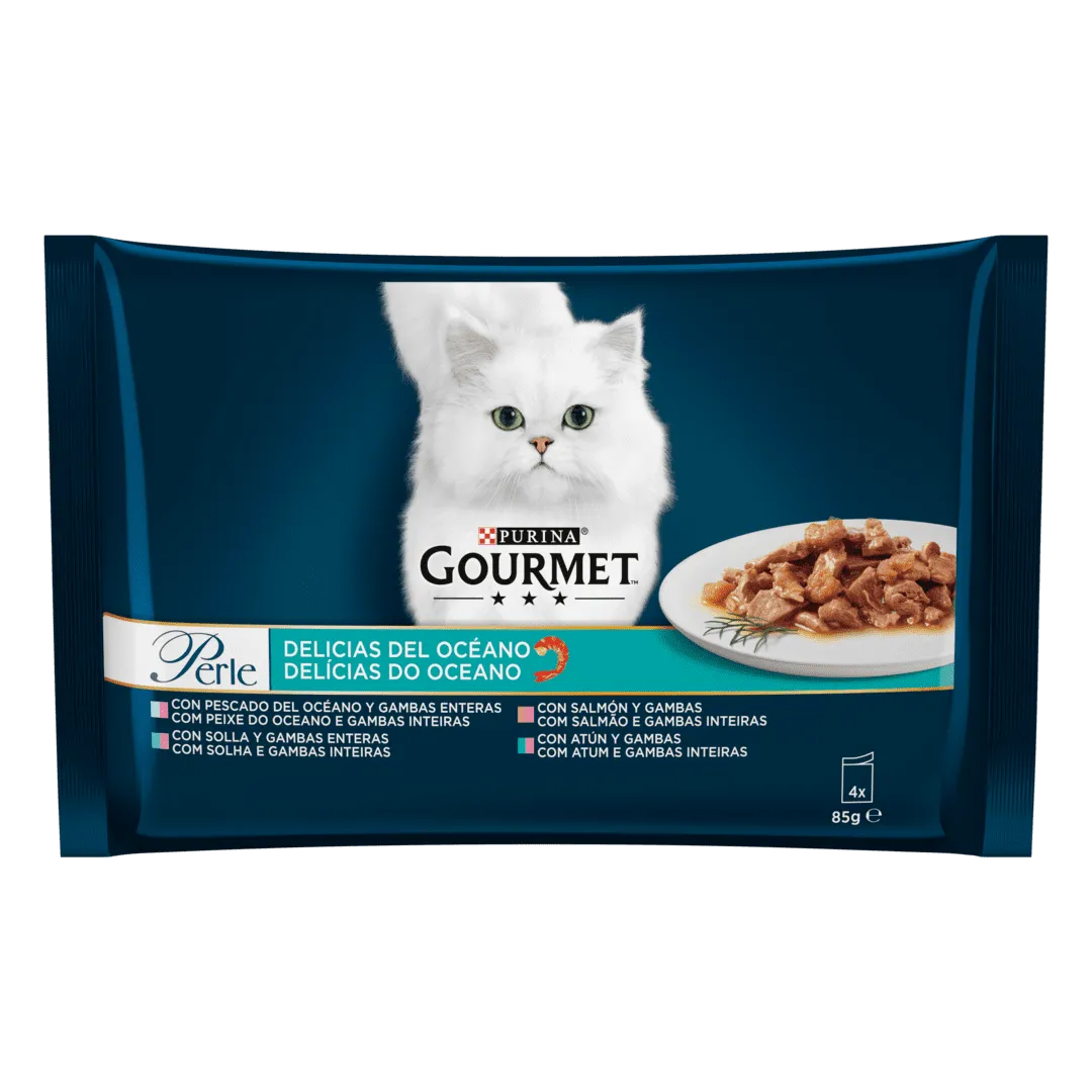 GOURMET PERLE PESCADOS 4x85GR