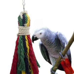 JUGUETE LORO CUERDAS 30cm BS-10