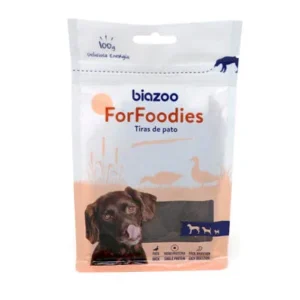 BIOZOO TIRAS FINAS SUAVES DE PATO 100GR
