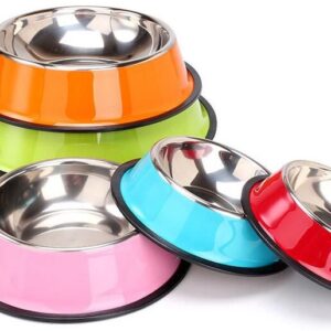 BOWL INOX COLOR L 22 cm