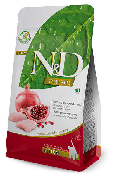 N&D CAT PRIME POLLO & GRANADA KITTEN 1,5KG
