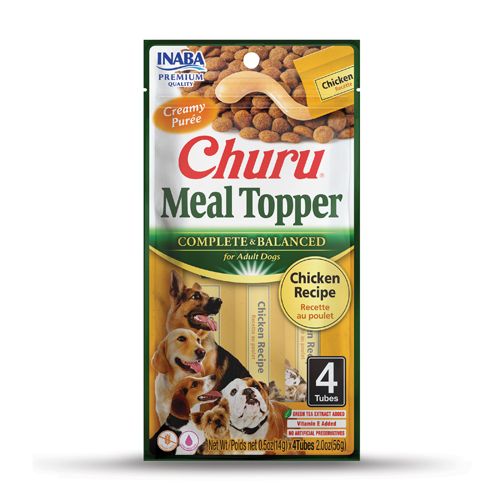 CHURU MEAL TOPPER DOG Pollo 14gr x 4