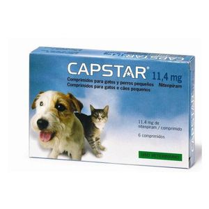 CAPSTAR 11,4MG PERRO Y GATO PEQUEÑO 1 PASTILLA