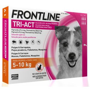 FRONTLINE TRI ACT 5-10KG 1 PIPETA