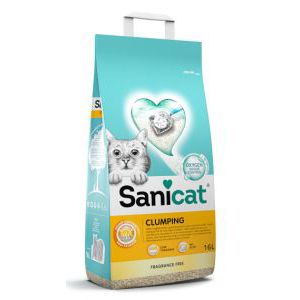 SANICAT CLUMPING SIN PERFUME 16lts