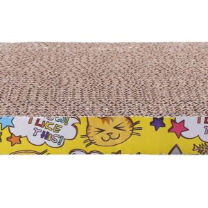 RASCADOR GATO CARTON CON CATNIP 24*24*3cm D