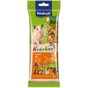 BARRITAS PARA HÁMSTER DE MIEL Y SÉSAMO 5 BOLSAS DE 2 UNIDADES