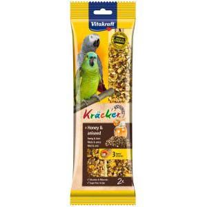 BARRITAS DE MIEL Y ANÍS PARA LOROS AFRICANOS 5 BOLSAS DE 2 UNIDADES