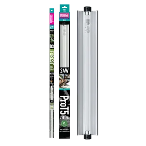 Arcadia Pro T5 UVB Kit 24W Forest with D3 6% Reptile tube