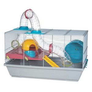 VOLTREGA JAULA HAMSTER RUSO 138 GRIS